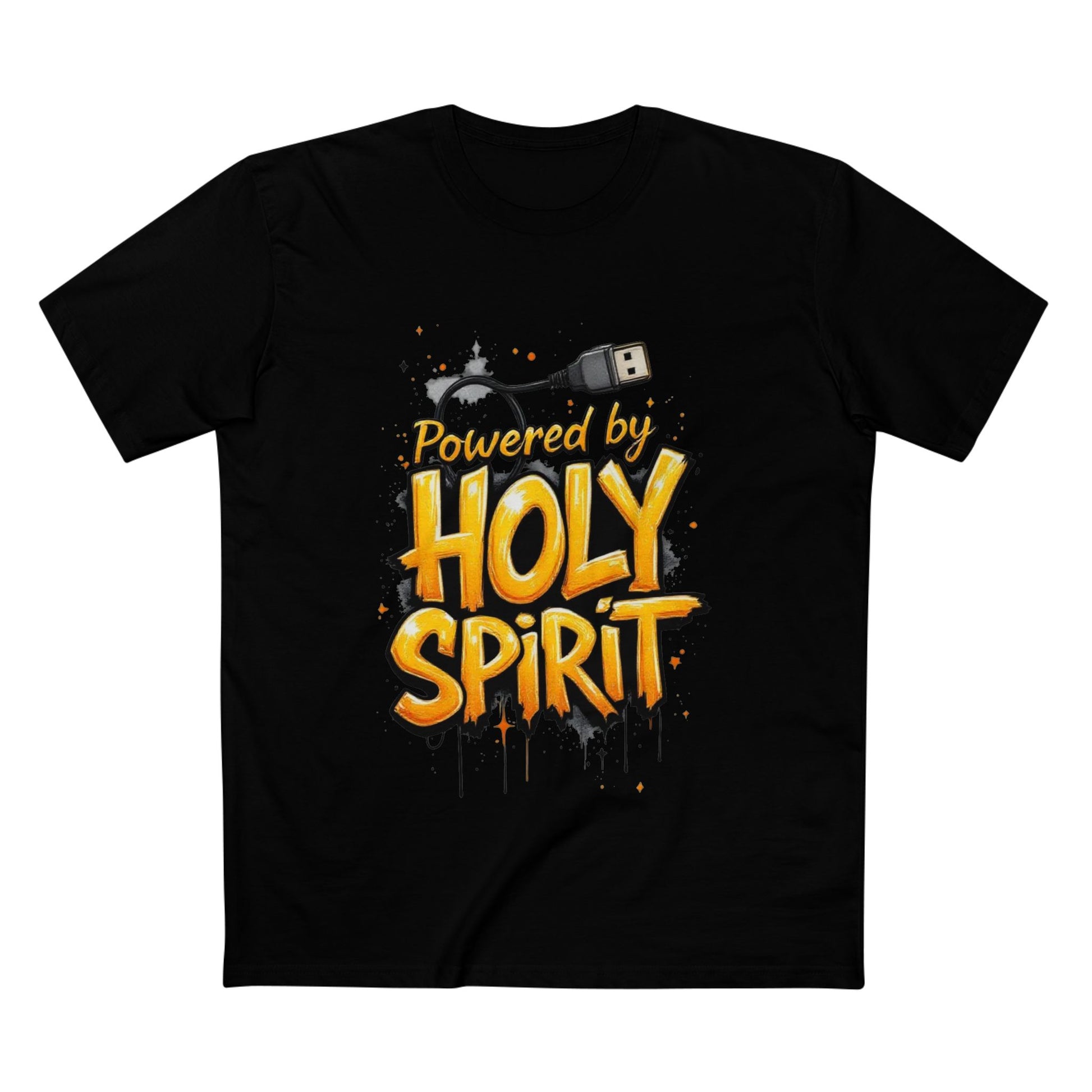 Powered by Holy Spirit Staple Tee